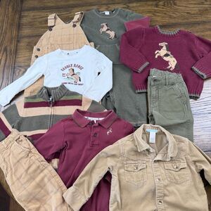 Janie and Jack Fall Frontier Bundle Matching Set